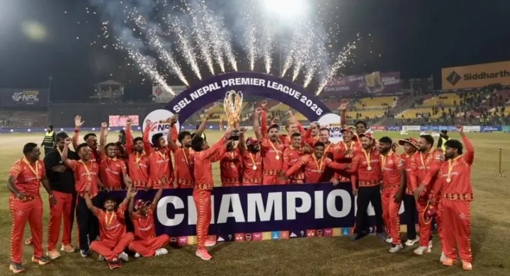 लुम्बिनी लायन्स बन्यो एनपीएल २ च्याम्पिअन, रोहित पौडेलले पाए कार