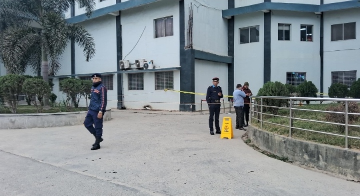 नोबेल अस्पतालको भवनबाट खसेर प्रशिक्षार्थी चिकित्सकको मृत्यु