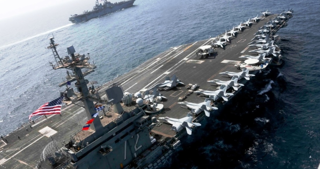 अर्को युद्धपोत समूह इरानतिर अघि बढिरहेको छ : ट्रम्प